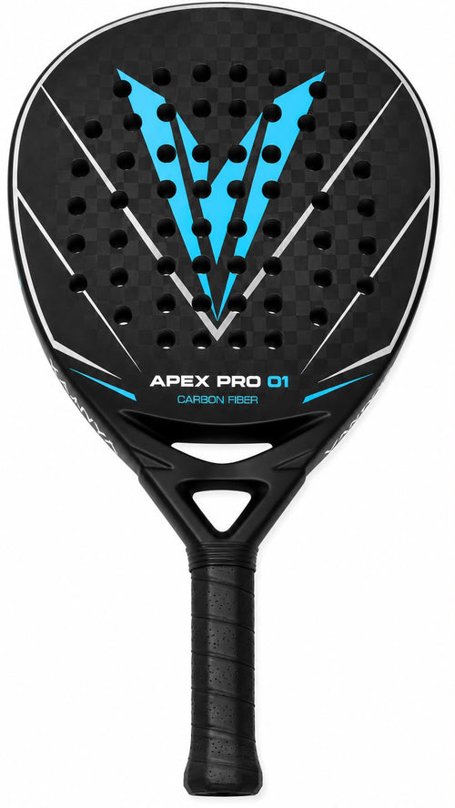 18k Vantyx Apex Pro 01 -  18k Carbon Fibre - Blue - Padel Racket